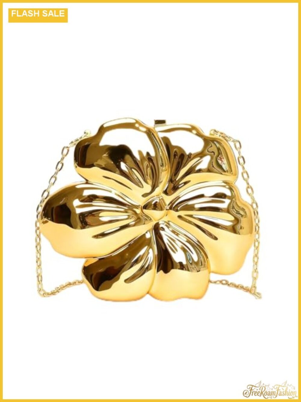Acrylic Flower Clutch with Removable Chain Evening Bag for Women Party Wedding